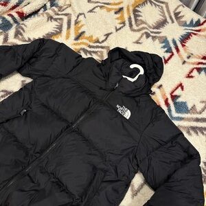 The North Face black puffer coat Nuptsee 700